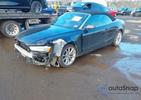2014 Audi A5 2.0T Premium from USA, damaged, VIN WAUCFAFH9EN006627